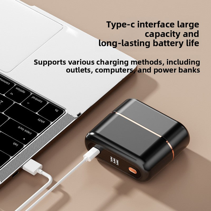 Trådlös 2-i-1 Värmeborste – Portabel Styling