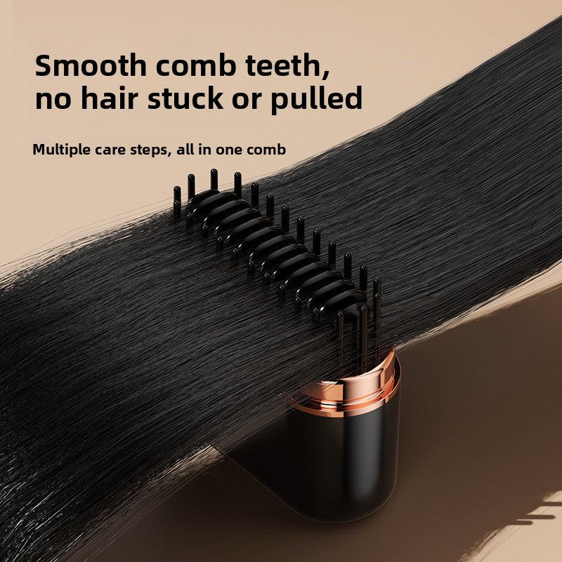 Trådlös 2-i-1 Värmeborste – Portabel Styling